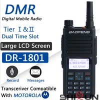 Baofeng DR-1801UV Long Range Dual Band DMR Digital/Analog Walkie Talkie Tier I Tier II Dual Time Slot Upgrade DM-1801 Ham Radios 1