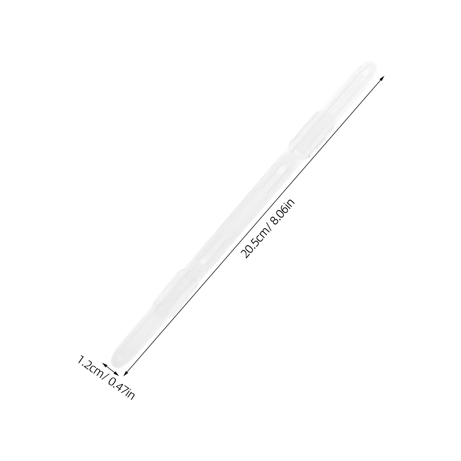 20Pcs 다기능 이중 구멍 플라스틱 바인더 클립 루스 리프 노트북 주최자 플래너 스크랩북 용 바인더 메커니즘 클립