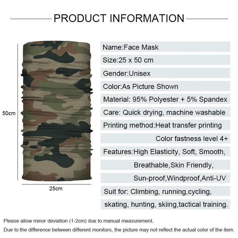 Gradient Outdoor bicycle face mask 2
