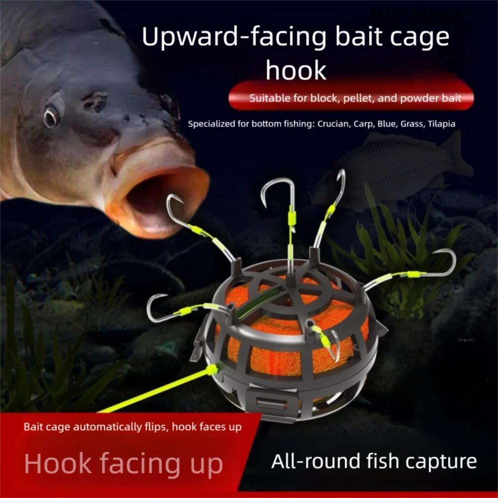 Fishing Hooks Catfish Rig Saltwater Fishing Hooks for All Skill Levels Fishing Tools Parts Honeycomb Tackle Tools