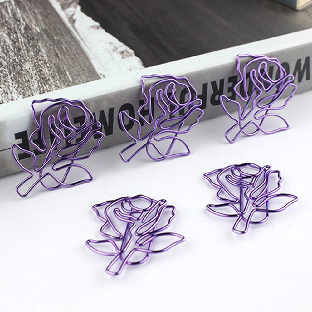 Paper Clips 20pcs/box Cute Green Tooth Shape Paper Clips Escolar Bookmarks Photo Memo Ticket Clip