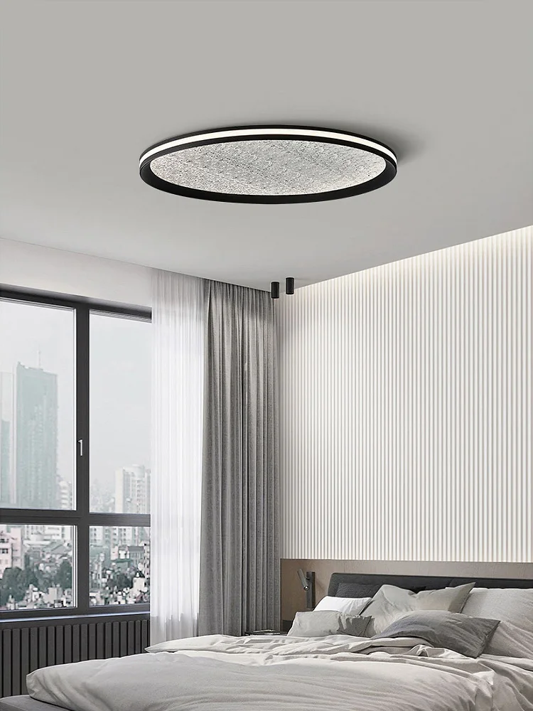 Starry sky bedroom lamp led ceiling lamp modern simple master bedroom study round minimalist ceiling lights