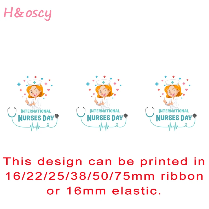 

50 ярдов, корсажная лента с принтом на день медсестер