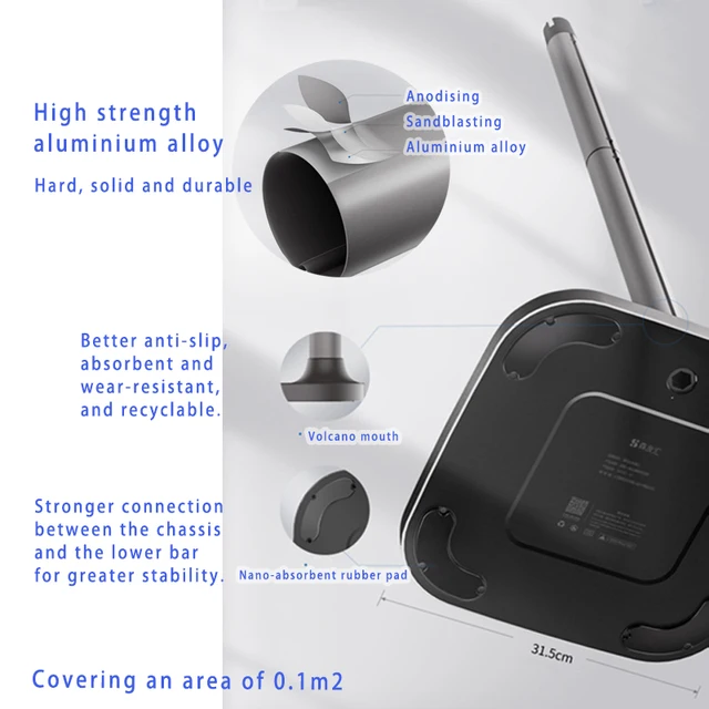 Porszívótisztító Állvány Tároló Tartókonzol A Dyson V12 V11 V10 V15 Nincs Lyukasztás Padló Típusú Háztartás Magassága Állítható Tartó - Image 3