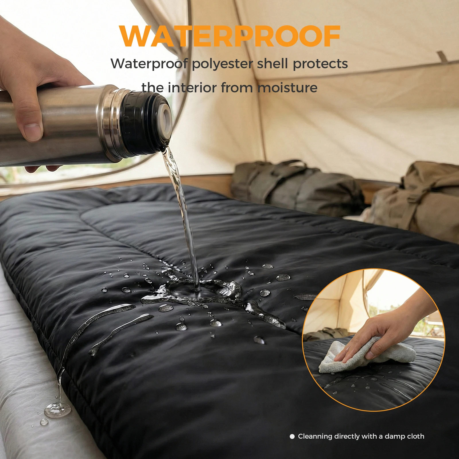 Double Camping Sleeping Bag 4