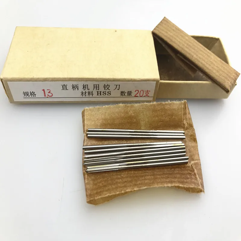 Mini HSS Machine Reamer 1pcs H7 Straight Shank Chuck Reamer Straight Slot 1mm-7.5mm Milling Cutter hss reamer