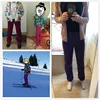 FALIZA New Winter Womens Outdoor Pants Thick Fleece Softshell Sports Trousers Hiking Trekking Ski Waterproof Assault Pants PM21 6