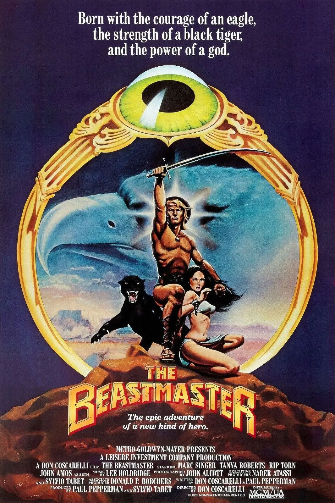 

Печать по мотивам фильма BEASTMASTER, холст, плакат для гостиной, украшение для дома, Настенная картина
