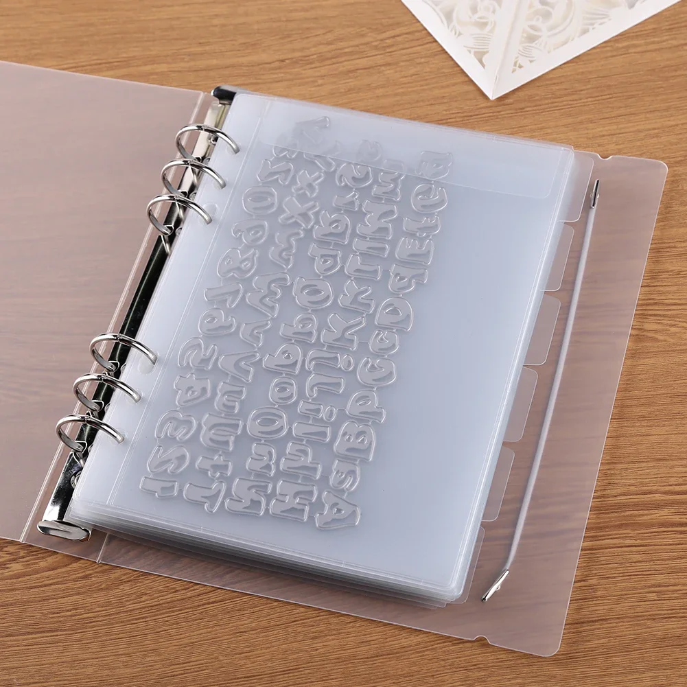 Cutting Dies Storage Book for Scrapbook Album Decor Tool Inner Page Cover Store Container DIY Mold Organizer Box