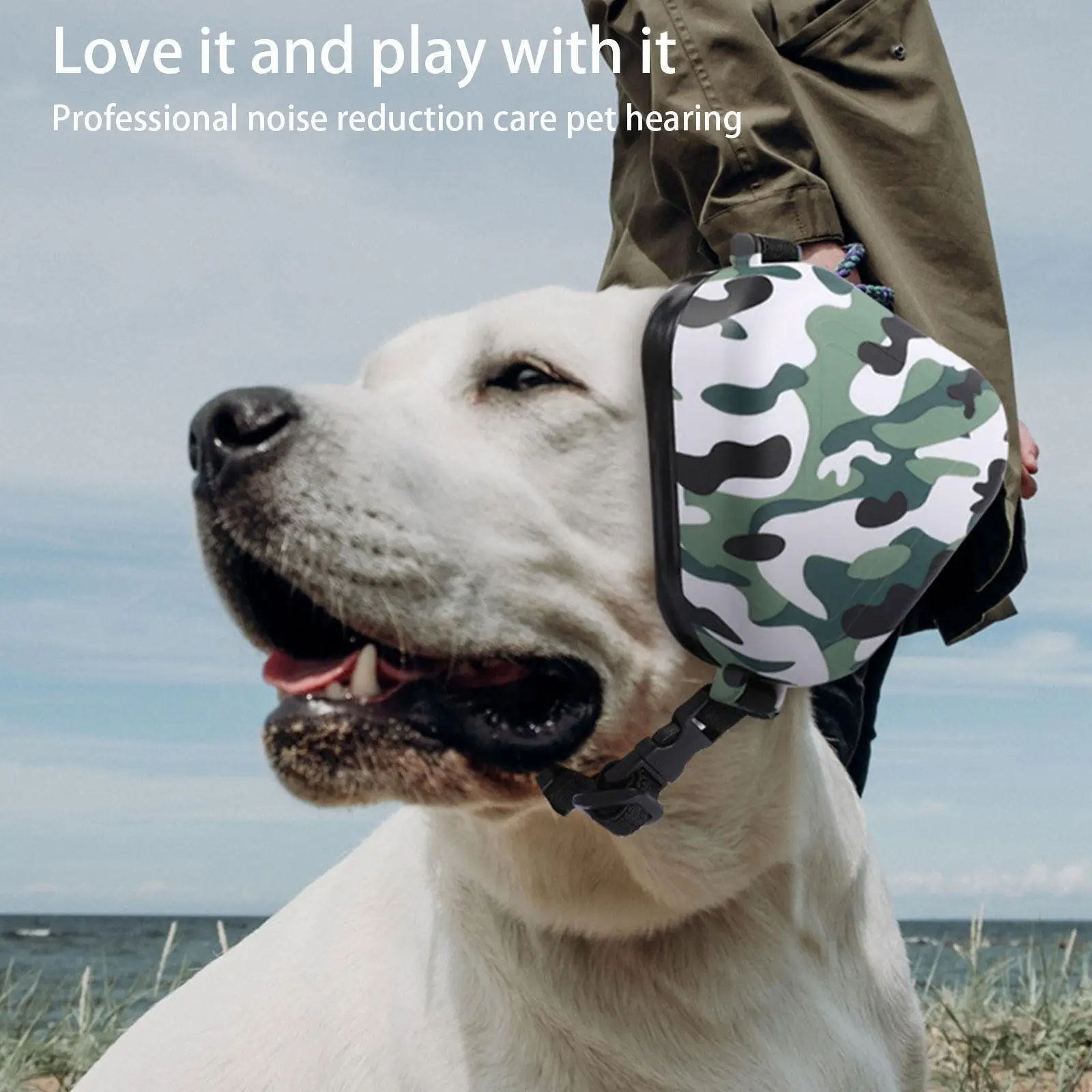 

Наушники для собак с шумоподавлением регулируемые эластичные ремешки наушники для домашних животных защита от слуха на голове для фейерверка грома
