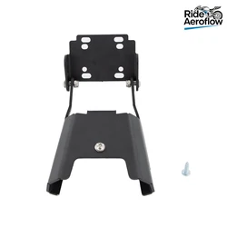Motorcycle Accessories Universal GPS Phone Navigation Bracket with USB Charging Support (Black)