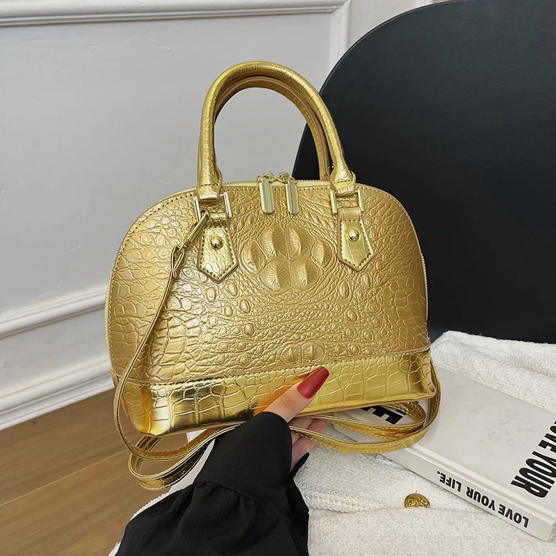 Louis Vuitton Alma Handbag Crocodile BB