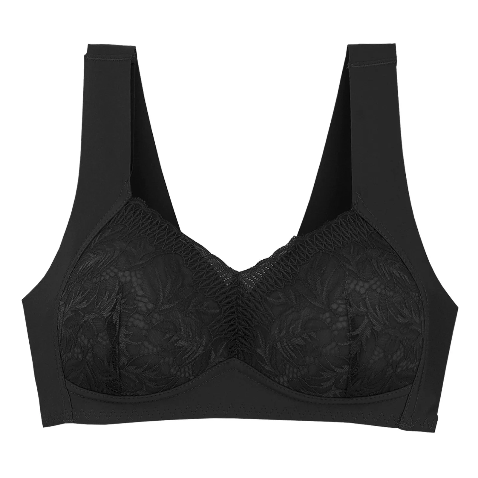 

Women's Wireless Bra With Seamless Smooth Comfort Wirefree T Shirt Bra Women Bras