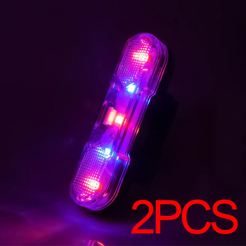 2PCS Red and white