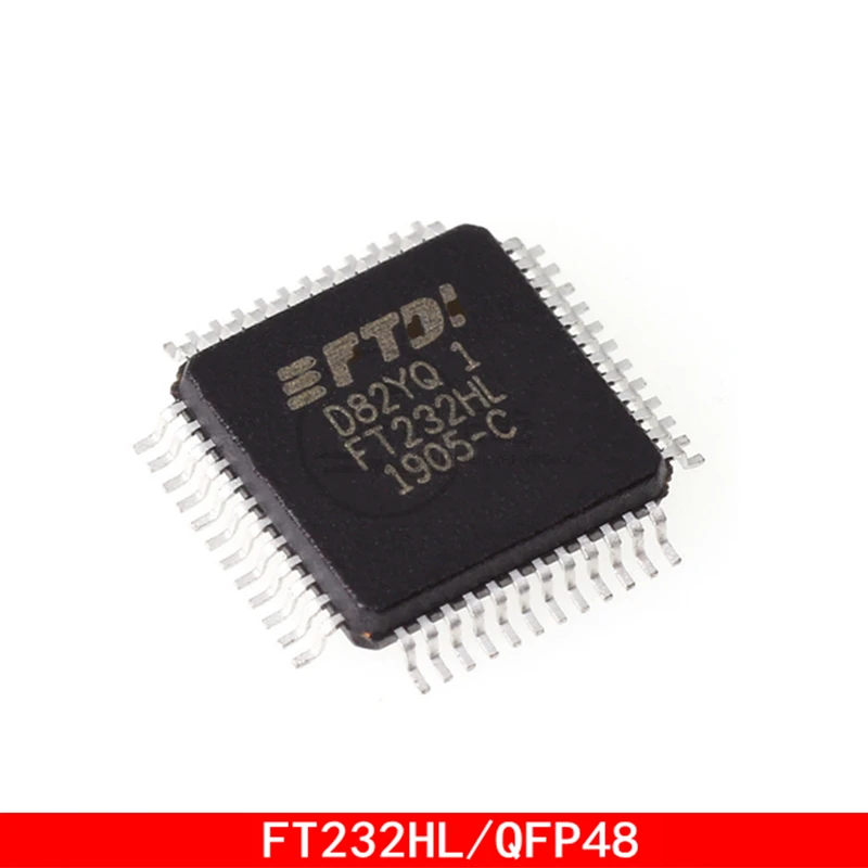 1-5PCS FT232HL FT232H FT232 QFP48 USB interface IC bridge chip In Stock 1 5pcs lot cp2102n a02 gqfn24r cp2102n a02 cp2102n qfn24 usb interface chip