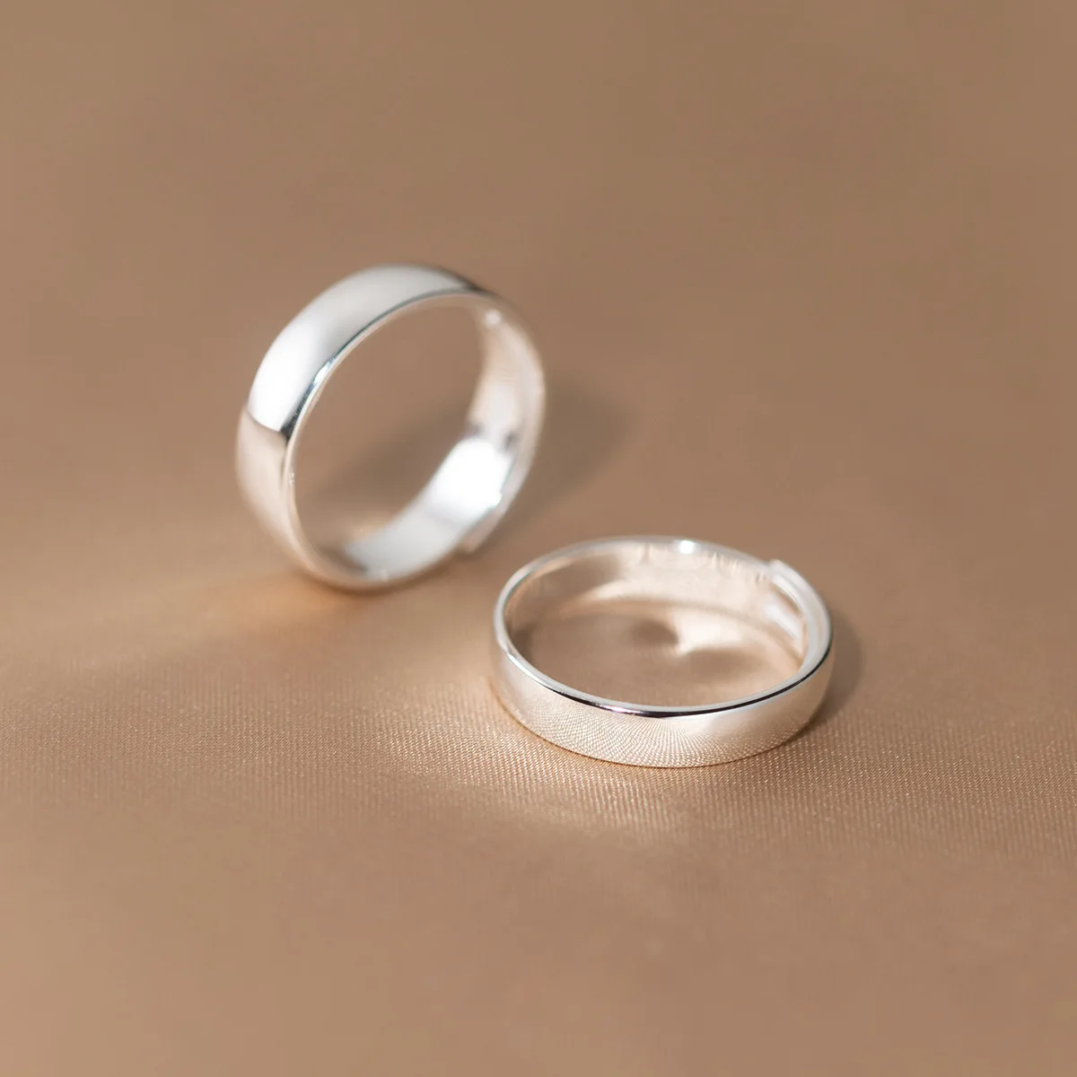 La Monada 55-61mm Adjustable Women Ring S999 Pure Silver