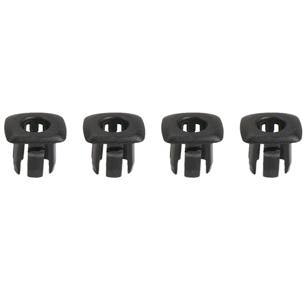 

Door Pin Guide Trim Panel Locking Knob Button Cover Black Car for Door and Window for -BMW 5 Series F10 F18 4PCS