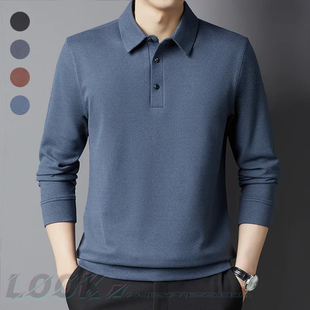 Men's Knitted Golf Polo 1