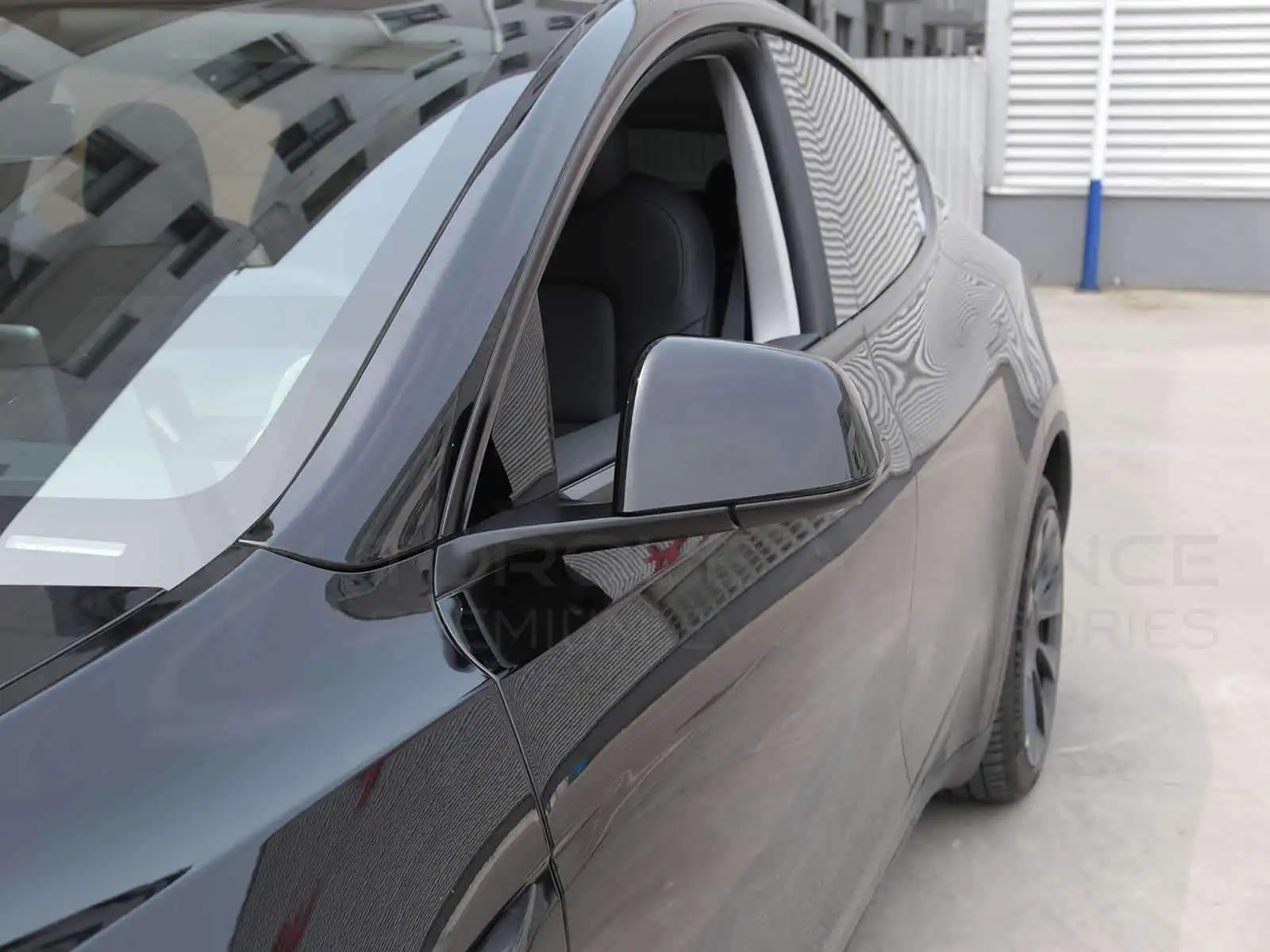 Tesla Model Y 모델 3 2018-2023 Highland 2024 백미러 캡 교체 부품 용 후면보기 미러 쉘 교체 커버