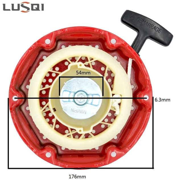 1 Stück LUSQI 168F Rückstoßstarter, Unitedpower UP170 Benzin