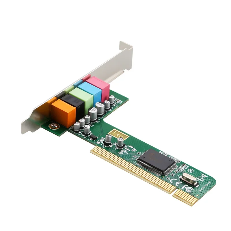 PCI 사운드 카드 스테레오 서라운드 PCI 사운드 오디오 카드 CMI8738 칩 5.1
