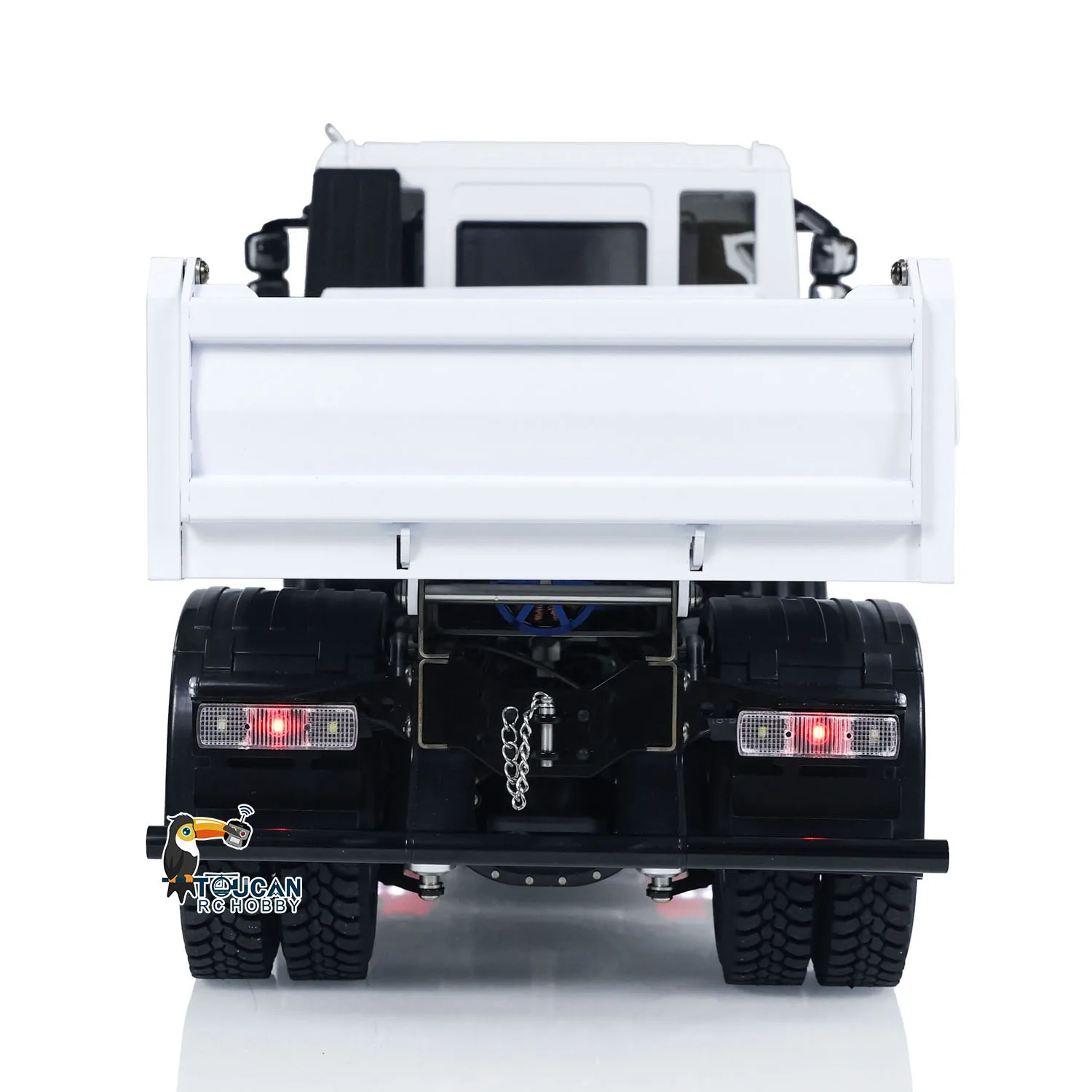 Toys 4x4 Metal 1/14 RC Hydraulic Dumper Truck Snow Blade TOUCAN Radio Control Tipper Cars Finished Vehicle Model TH23845 4