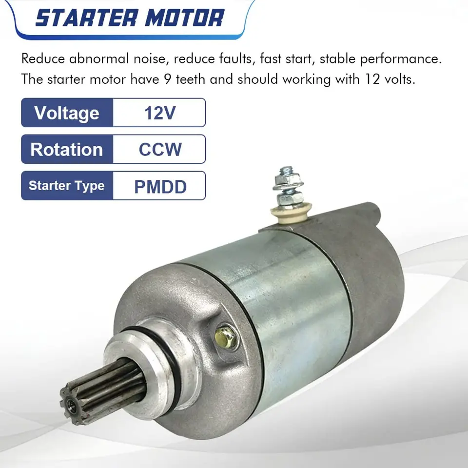Zespół silnika rozrusznika kompatybilny z 1983-2004 Yamaha