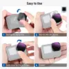 NEEWER Variable ND64-512 Filter 5-9 Stops ND Filter Multicoated HD Optical Glass Slim Frame for GoPro 9 10 11 12 13 5