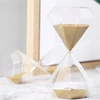 30min Creative Nordic Golden Hourglass Timer Living Room Wine Cabinet Study Home Decorations Gift Desk Small Ornaments 2