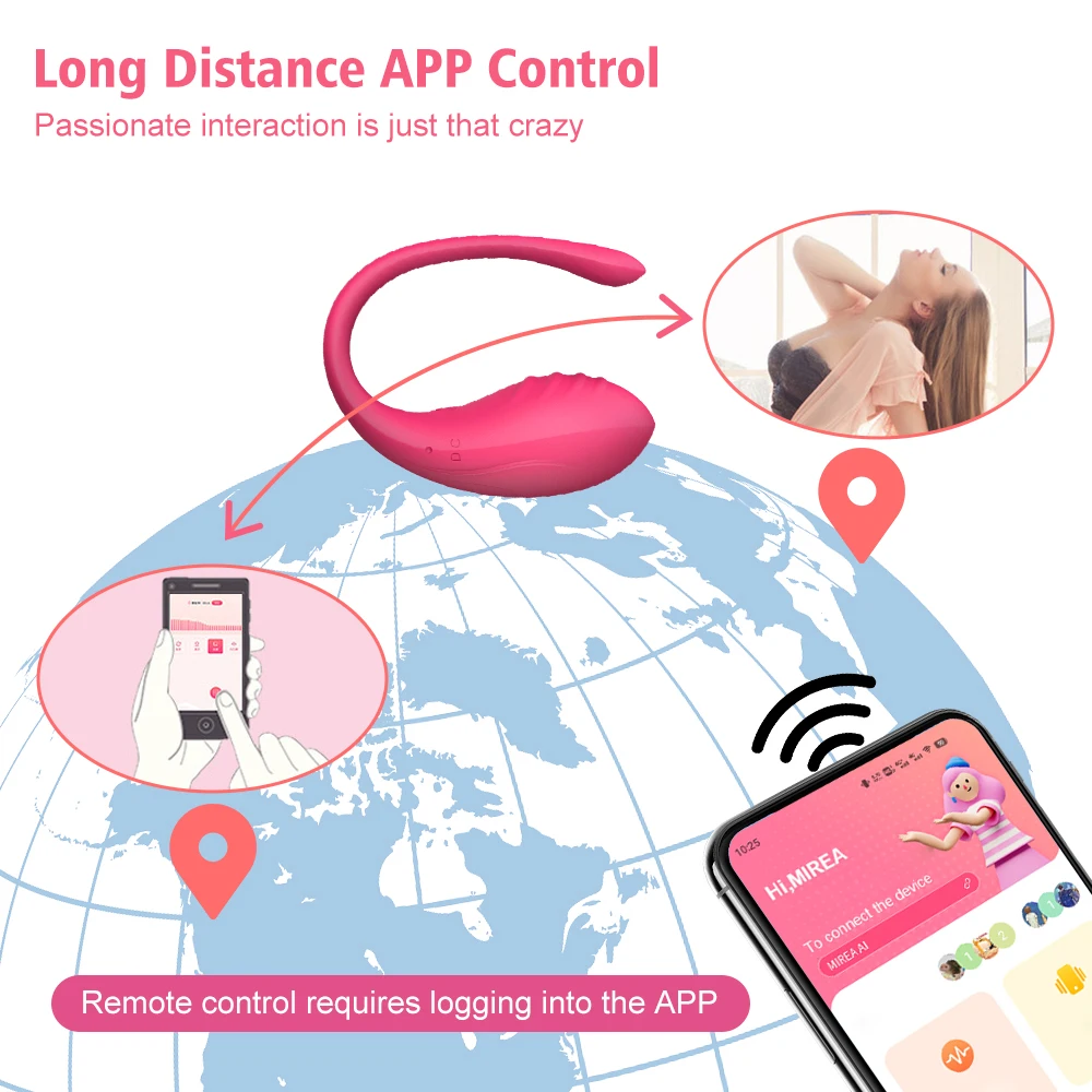 Wireless Bluetooth APP Vibrator Female Remote Control Egg Clitoris  Stimulator G Spot Massager Sex Toys for Women Adults Panties - AliExpress