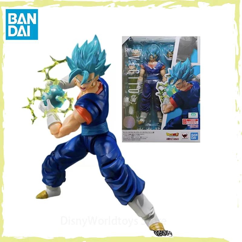 100% Originale Bandai S.H.Figuarts Shf Vegito Super Saiyan God Super Saiyan Dragon Ball In Stock Anime Action Figures Model Toys