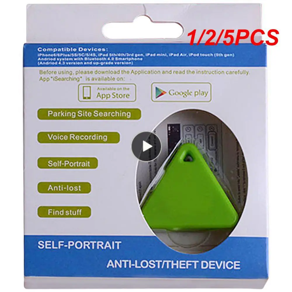 1/2/5Pcs Mini Dispositivo Di Localizzazione Air Tag Key Child Finder Pet Tracker Posizione Smart Gps Tracker Car Pet Vehicle Anti