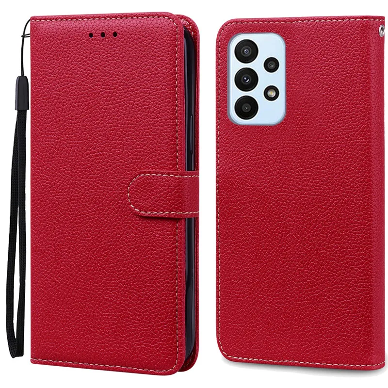 Luxury Leather Wallet Flip Case - Premium Protection & Style