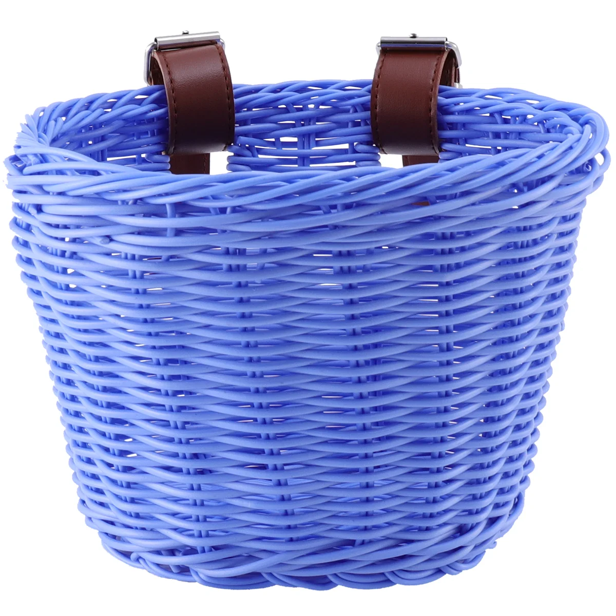 

Bike Handlebar Basket Woven Rattan Basket Front Handlebar Wicker for Kids Children Bike