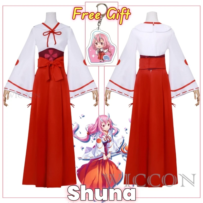 

Shuna, костюм для косплея, одежда, униформа для косплея Shuna, в тот раз, когда я получил восстановленную форму как платье ведьмы, Хэллоуин, Искусственная женщина