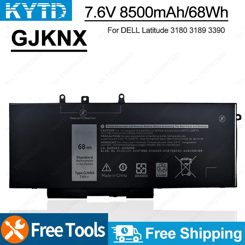 

Аккумулятор для ноутбука KYTD GJKNX, батарея для Dell Latitude 5480 5580 5590 5490 5280 5591 5491 E5480 E5580 E5490 E5590 5495 3520
