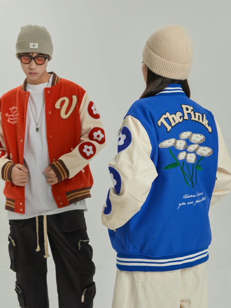 American Sle Vintage Thiened Cotton Padded Jaet Baseball