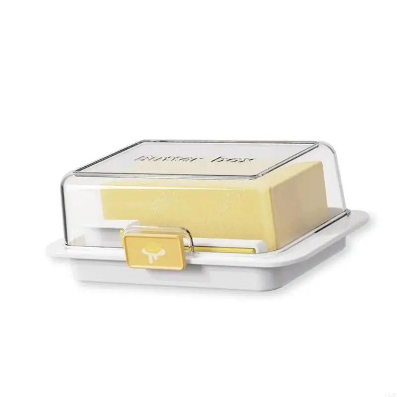 Butter Dish Lid Dividing Storage Box Container Cheese Keeper