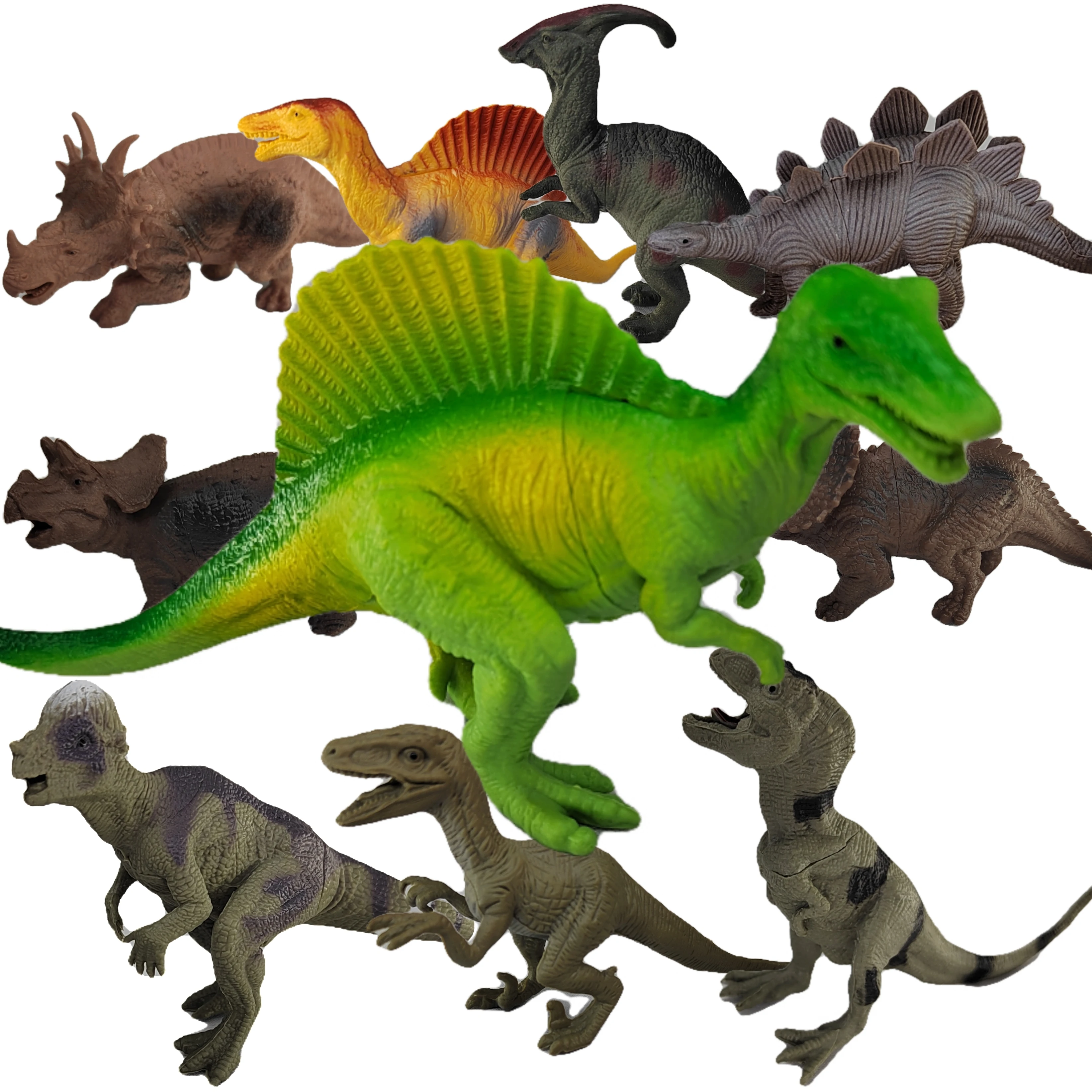 DinosaurModelToysSetRealisticTyrannosaurusJurassicThemeParkChristmasBirthdayGiftFor