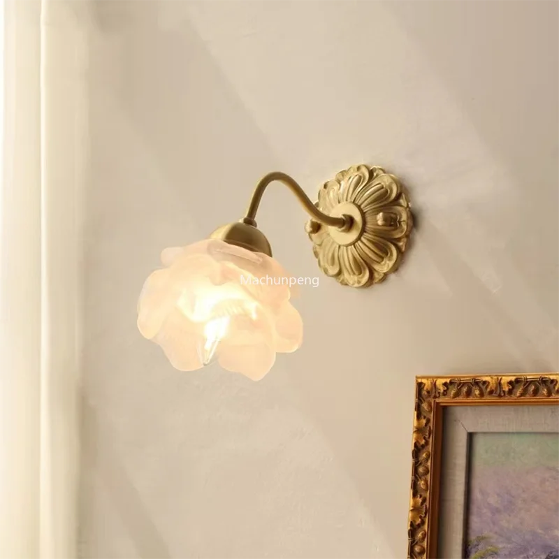 

Modern Simple Bedroom Wall Lamp Living Room Aesthetic Bedside Wall Light Design Background Wall Wandleuchte Lights Decoration