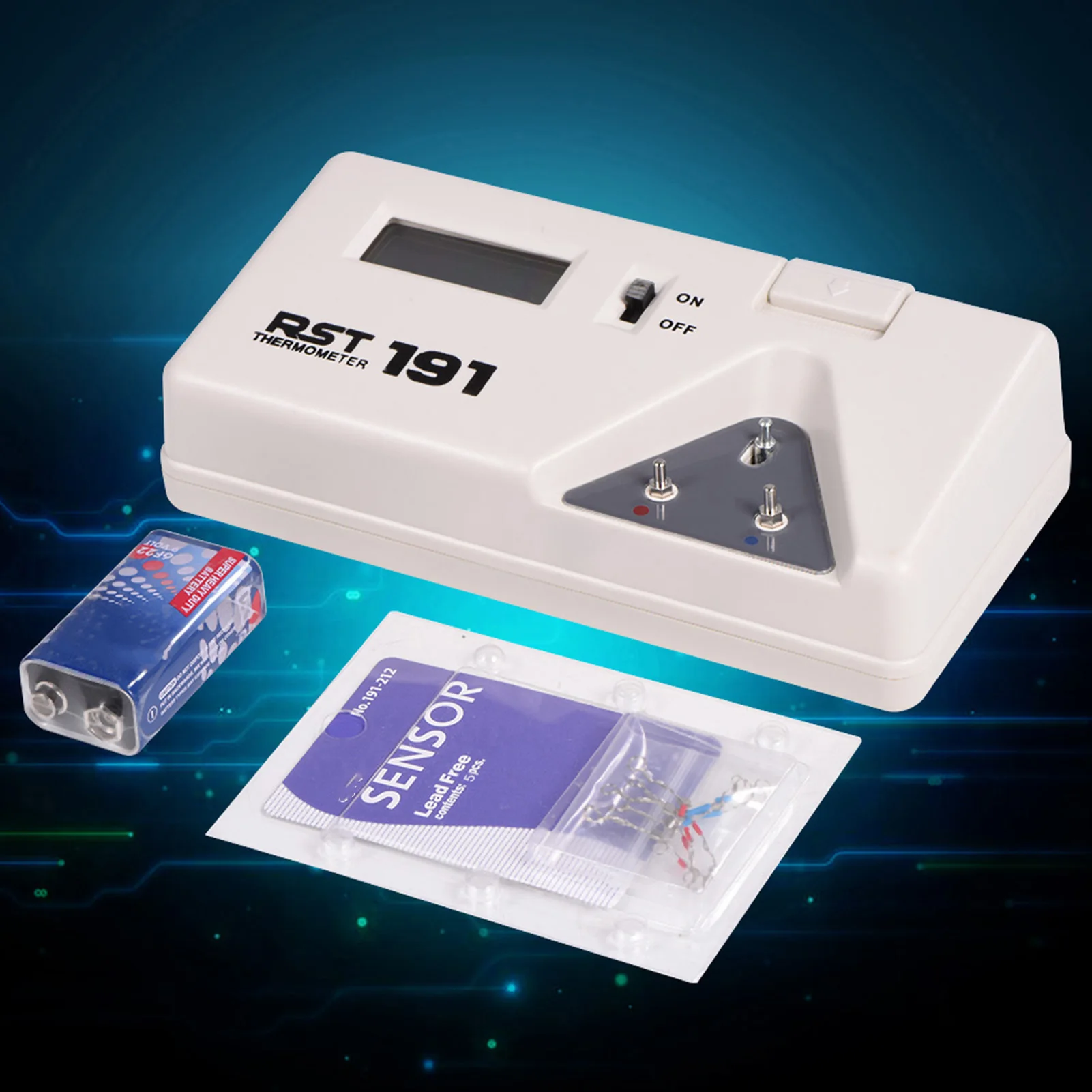 Precision Digital Iron Tip Thermometer - 0℃ to 600℃ Range for Soldering Applications