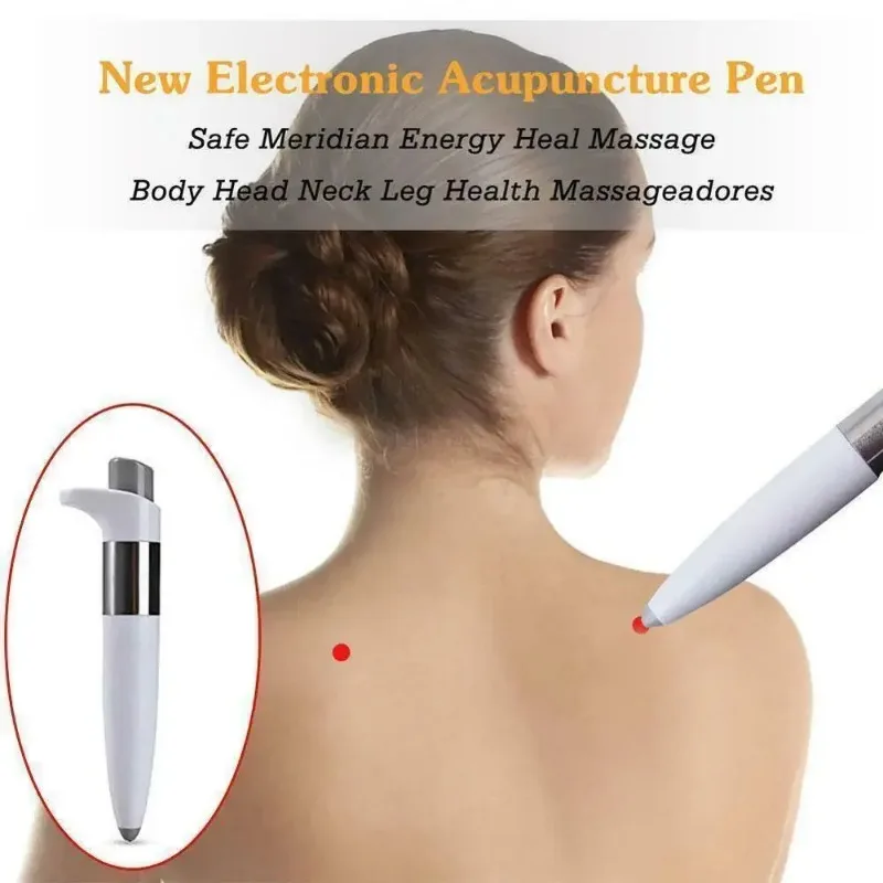 Portable Electronic Pulse Pen Relieves Muscle Shoulder and Arm Pain Relief Sciatica Joint Acupoint Therapy Massage Pen