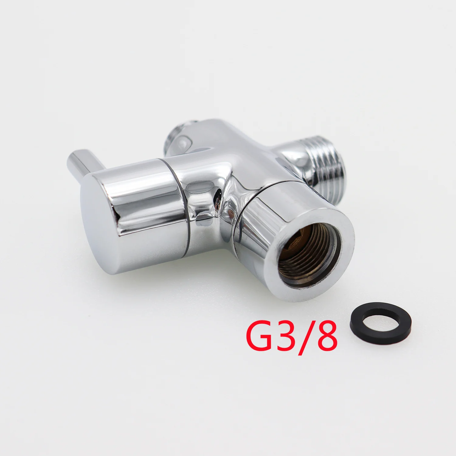 Chrome Bidet T Adapter Image 4