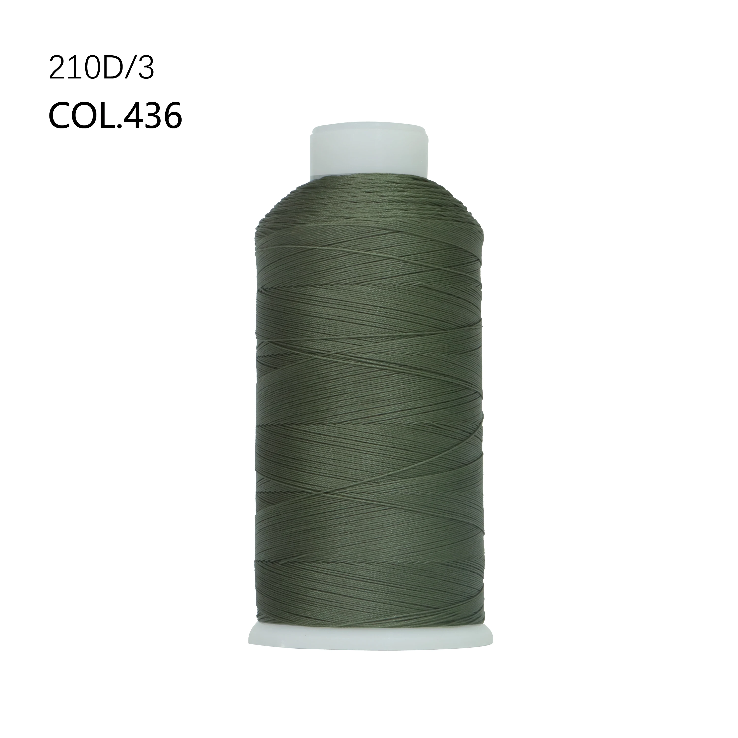 Heavy Duty Nylon Bonded Thread for Leather, Upholstery, Shoes, and Canvas Sewing - 1500 Meters, 0.3MM Thickness
