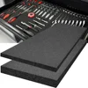 Tool Box Foam Organizer 2Pack 1pc 48x24x2in & 1pc 48x24x1in Toolbox Foam Inserts 2