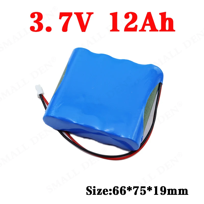 3.7V 18650 Battery Pack 1S Lifepo4 Batteries Packs 3000mah 6000mah 9000mah 12000mah Rechargeable battery Plug - 5