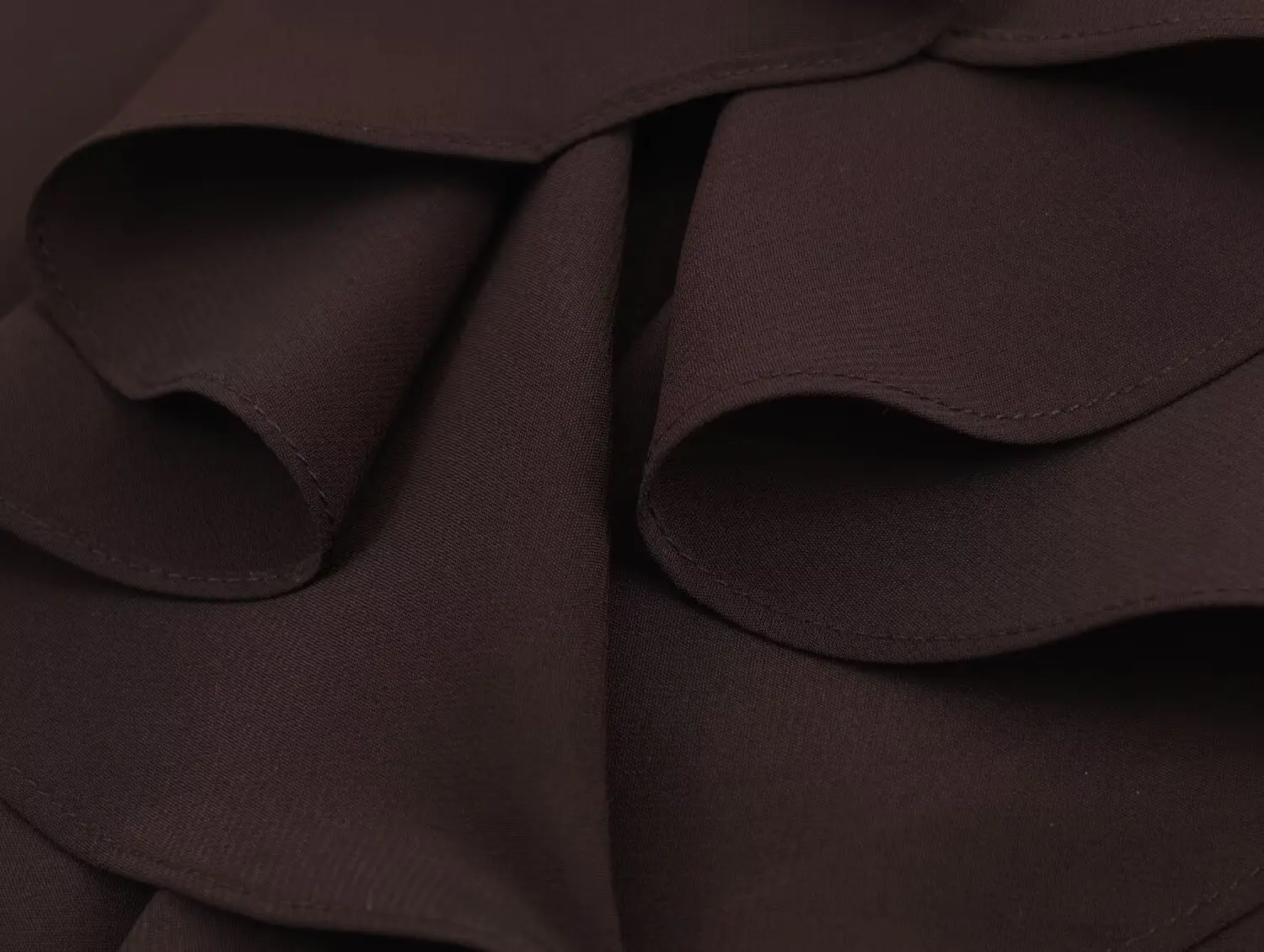 HH Damen Mode Alltagstaugliches Vielseitiges Elegantes Hemd mit Rüschenkragen, Langarm-Oberteil, Schlichtes High-Street Casual Shirt für Frauen – Detail 11