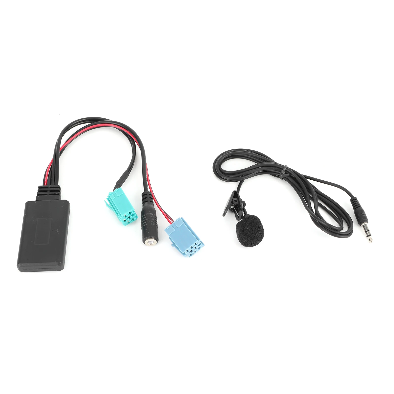 6Pin Bluetooth Audio Cable Car Stereo AUX‑IN Adapter with Microphone Fit for Renault Clio/Espace/Megane