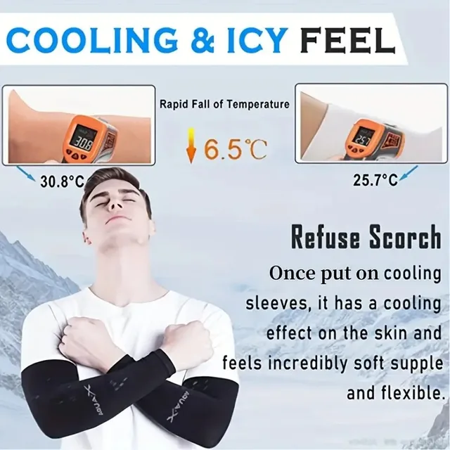 3 Pair of Breathable Sun Protection Sleeves - Breathable & UV Protective Gear for Sports, Driving, & Outdoor Adventures 5