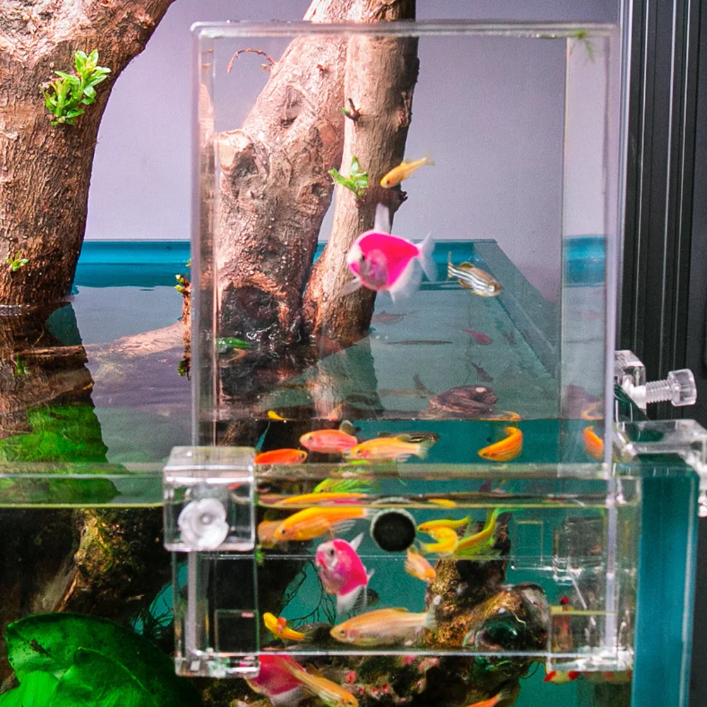 Clear Aerial Aquarium Extender Universal Fish Tank Decorative Accessories For Home